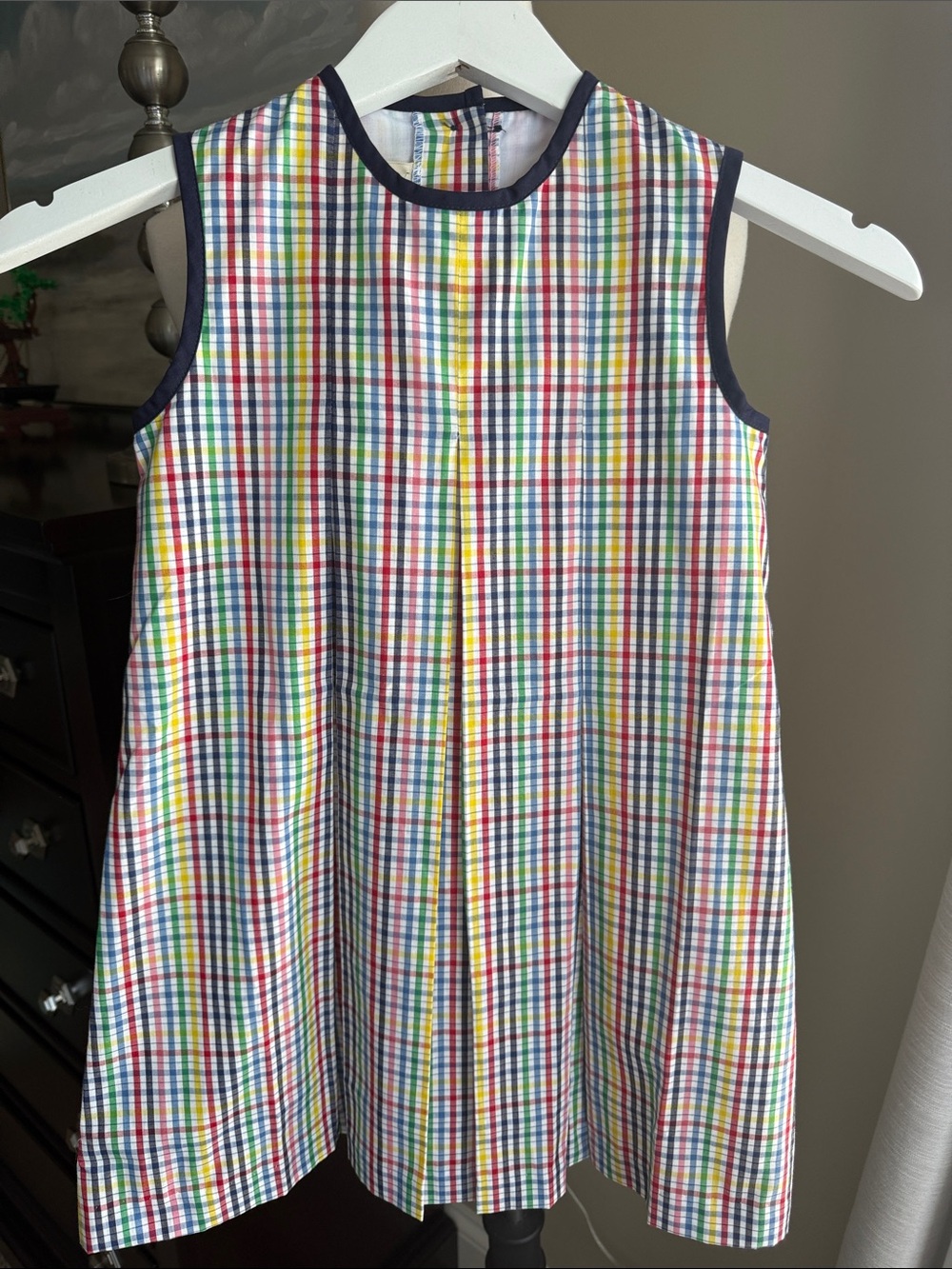 NWT The Beaufort Bonnet Company Mary Frances frock Nantucket dress size 7